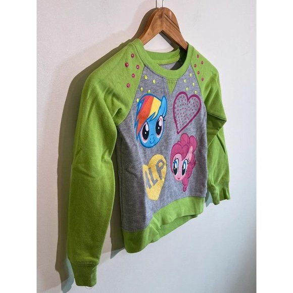 Girls 2 My Little Pony & Frozen Sweatshirt Bundle Size 6x - Picture 6 of 16